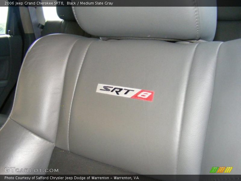 Black / Medium Slate Gray 2006 Jeep Grand Cherokee SRT8