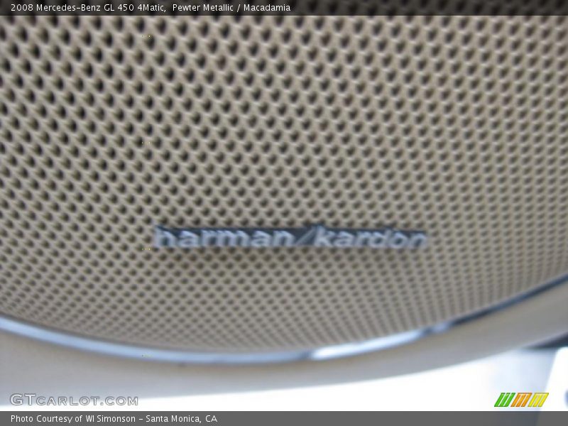 Pewter Metallic / Macadamia 2008 Mercedes-Benz GL 450 4Matic