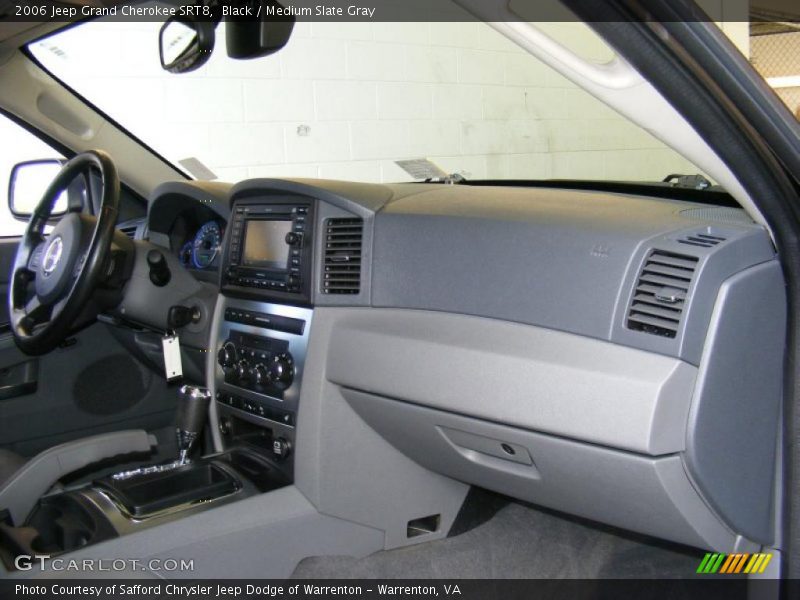 Black / Medium Slate Gray 2006 Jeep Grand Cherokee SRT8