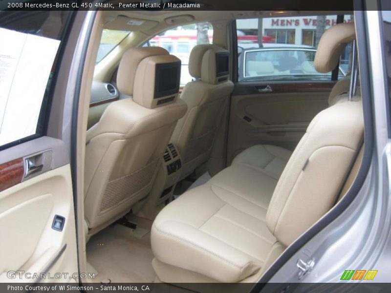 Pewter Metallic / Macadamia 2008 Mercedes-Benz GL 450 4Matic