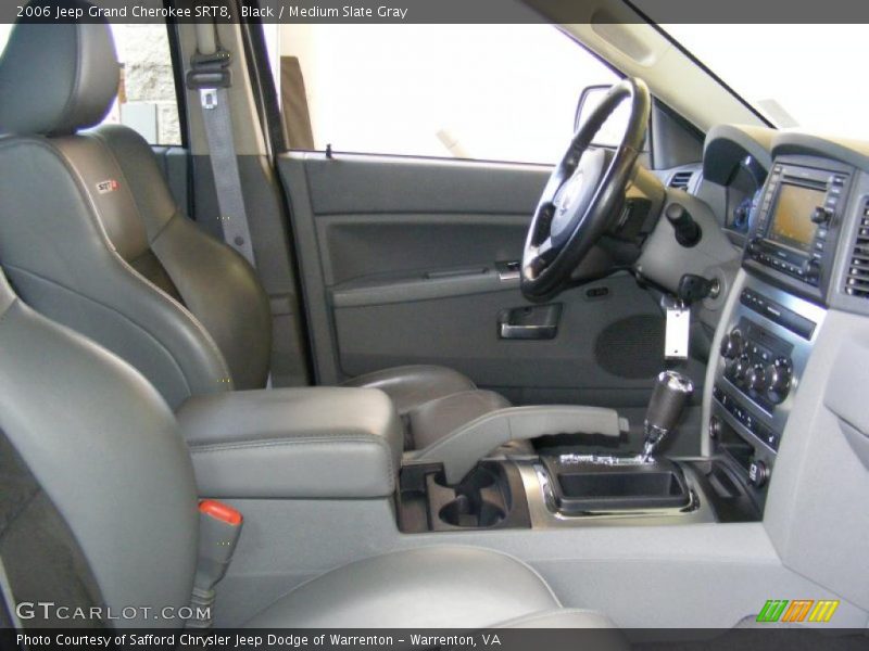 Black / Medium Slate Gray 2006 Jeep Grand Cherokee SRT8