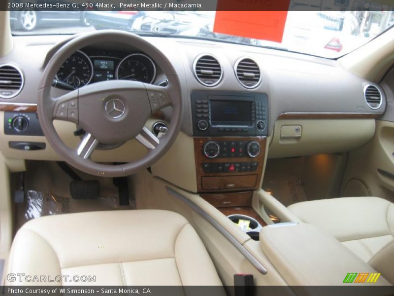 Pewter Metallic / Macadamia 2008 Mercedes-Benz GL 450 4Matic