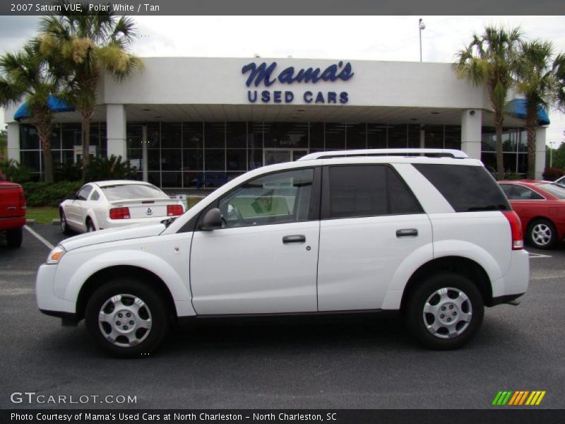 Polar White / Tan 2007 Saturn VUE