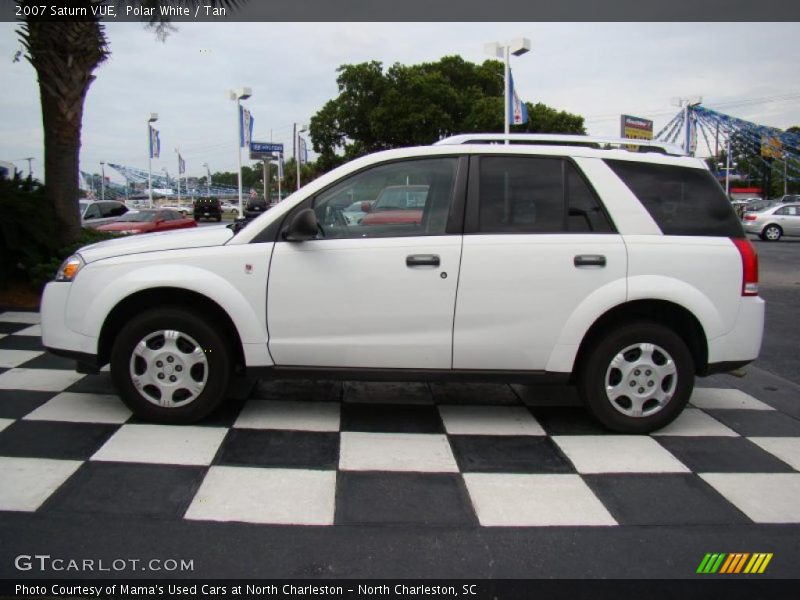 Polar White / Tan 2007 Saturn VUE