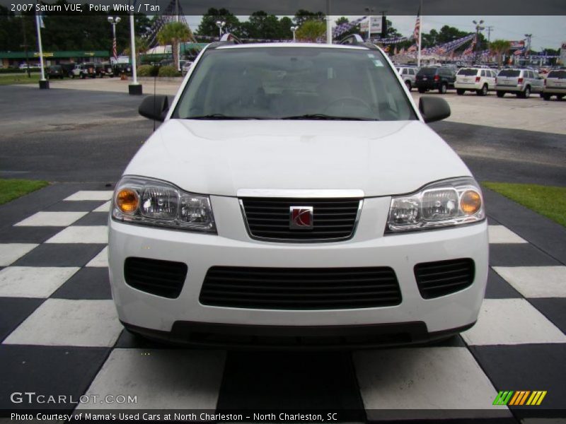 Polar White / Tan 2007 Saturn VUE