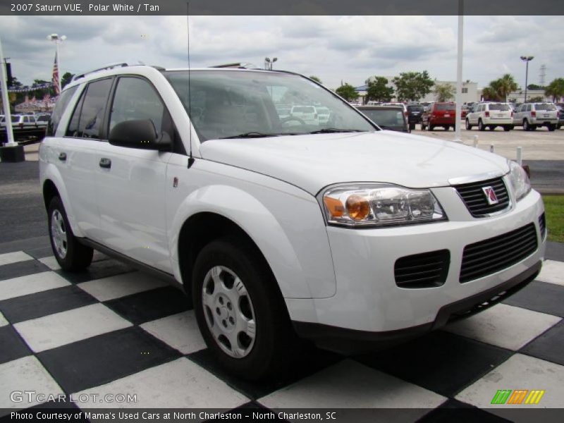 Polar White / Tan 2007 Saturn VUE