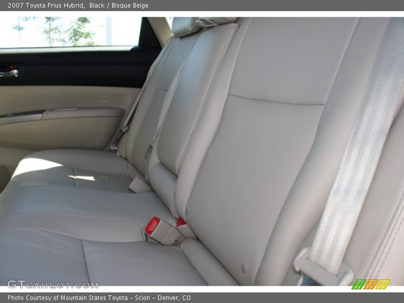 Black / Bisque Beige 2007 Toyota Prius Hybrid