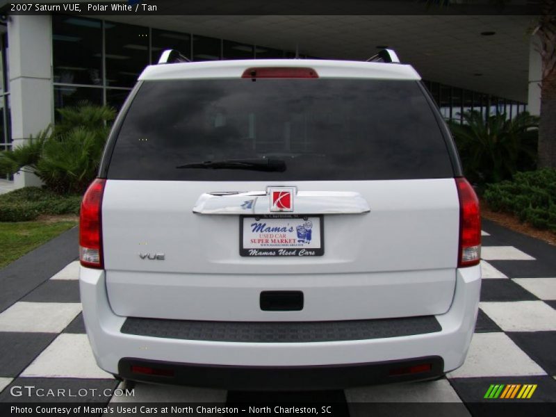 Polar White / Tan 2007 Saturn VUE