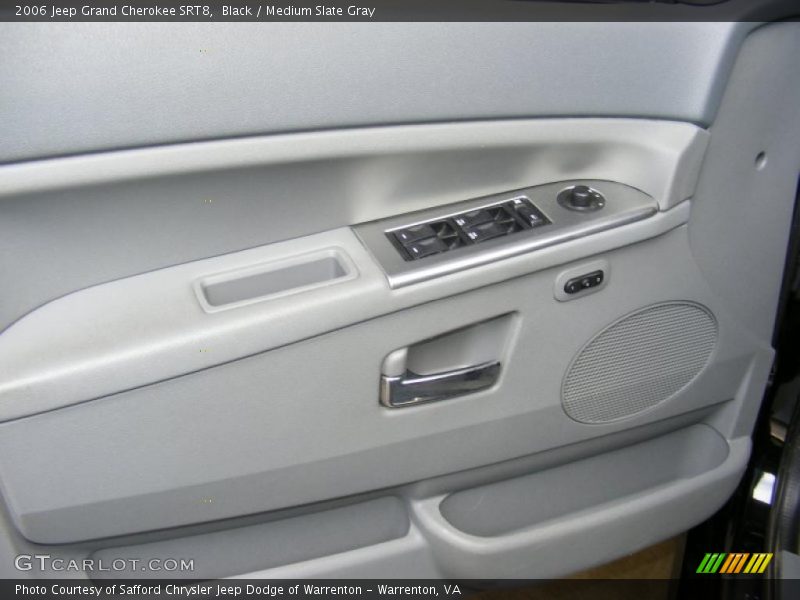 Black / Medium Slate Gray 2006 Jeep Grand Cherokee SRT8