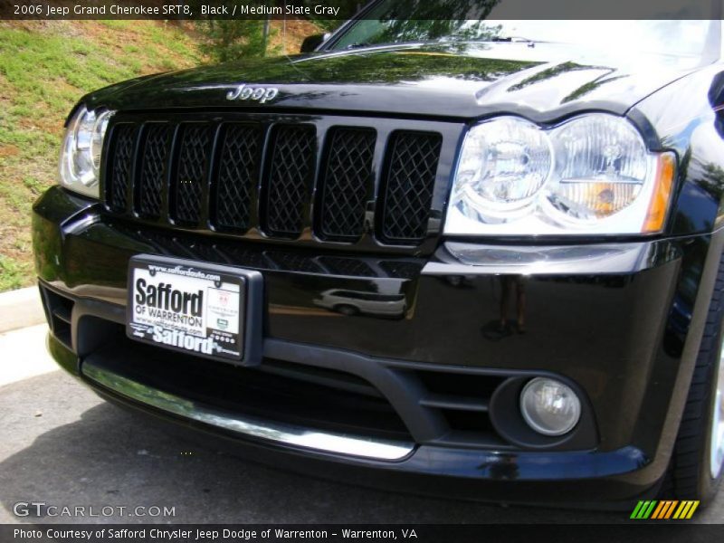 Black / Medium Slate Gray 2006 Jeep Grand Cherokee SRT8