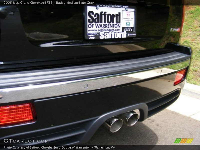 Black / Medium Slate Gray 2006 Jeep Grand Cherokee SRT8