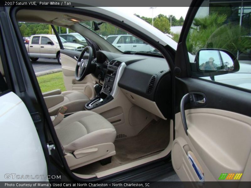 Polar White / Tan 2007 Saturn VUE