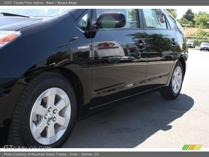 Black / Bisque Beige 2007 Toyota Prius Hybrid