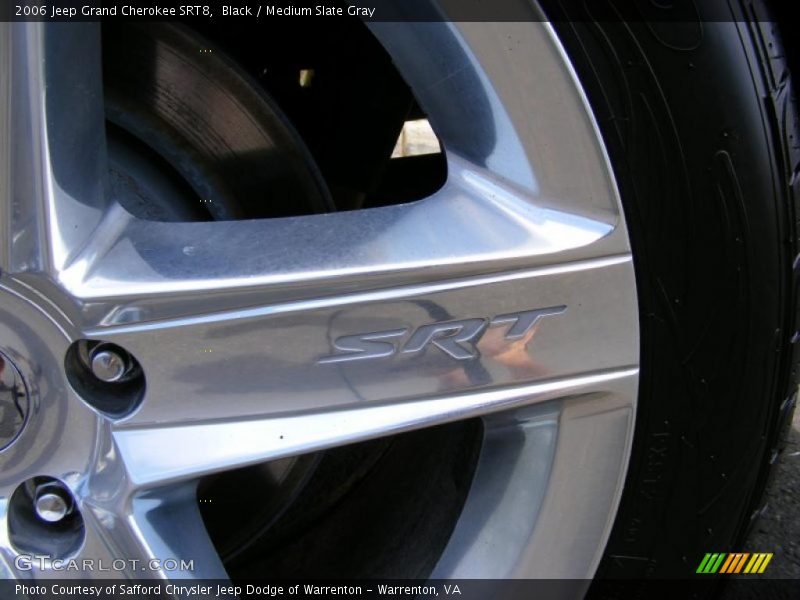 Black / Medium Slate Gray 2006 Jeep Grand Cherokee SRT8