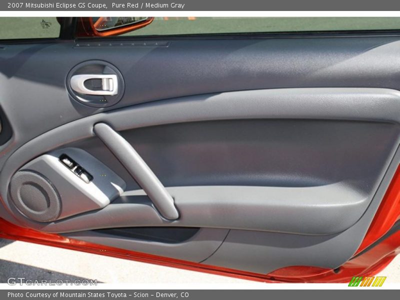 Pure Red / Medium Gray 2007 Mitsubishi Eclipse GS Coupe