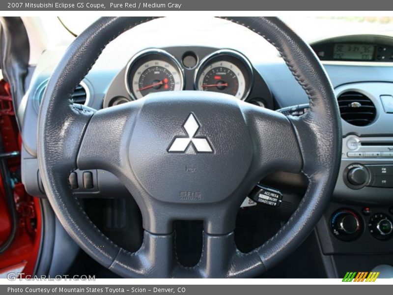 Pure Red / Medium Gray 2007 Mitsubishi Eclipse GS Coupe