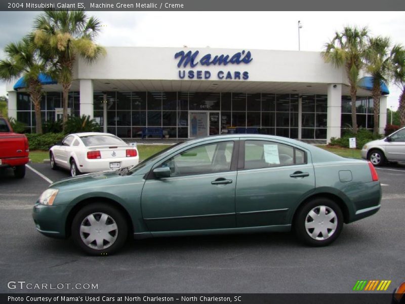 Machine Green Metallic / Creme 2004 Mitsubishi Galant ES