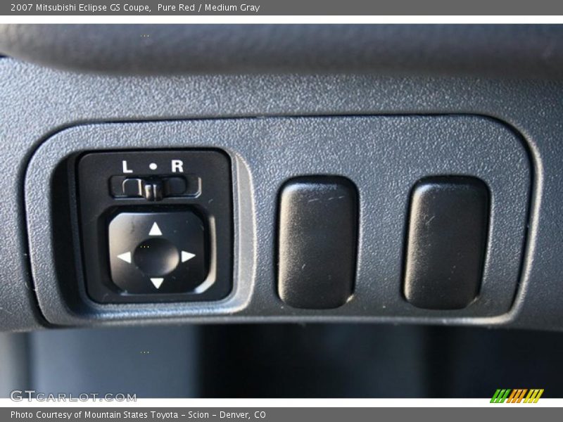 Pure Red / Medium Gray 2007 Mitsubishi Eclipse GS Coupe