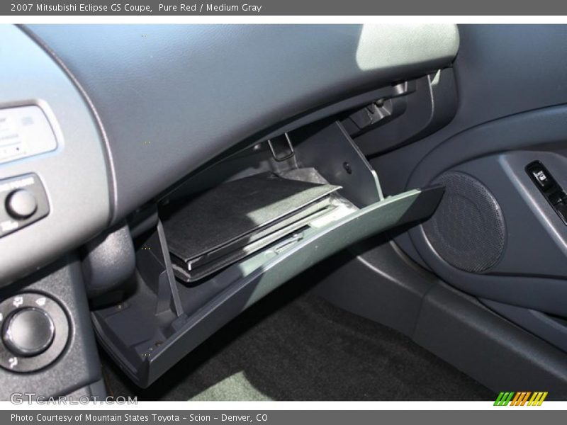 Pure Red / Medium Gray 2007 Mitsubishi Eclipse GS Coupe