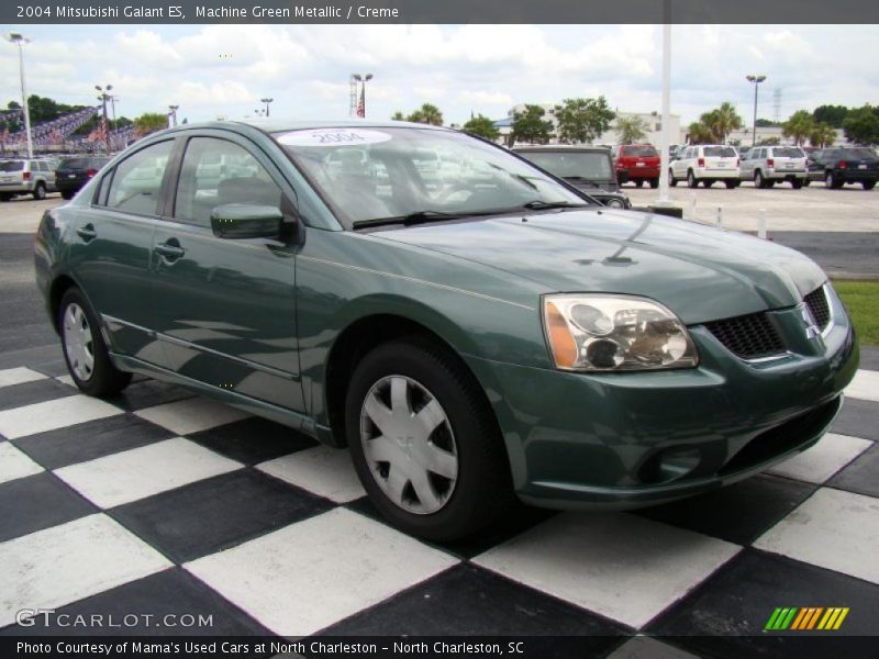 Machine Green Metallic / Creme 2004 Mitsubishi Galant ES