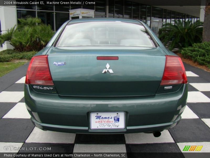 Machine Green Metallic / Creme 2004 Mitsubishi Galant ES