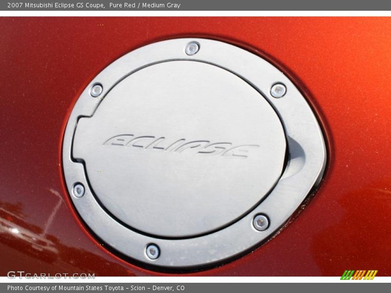 Pure Red / Medium Gray 2007 Mitsubishi Eclipse GS Coupe