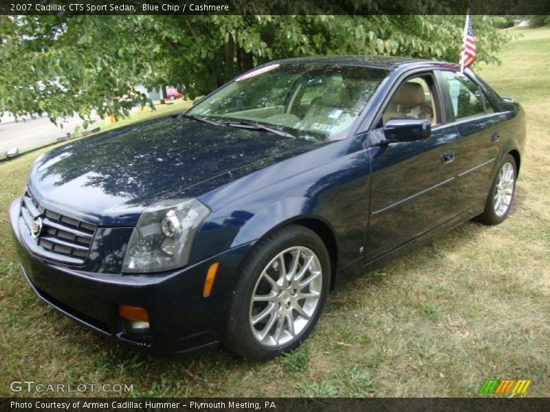 Blue Chip / Cashmere 2007 Cadillac CTS Sport Sedan
