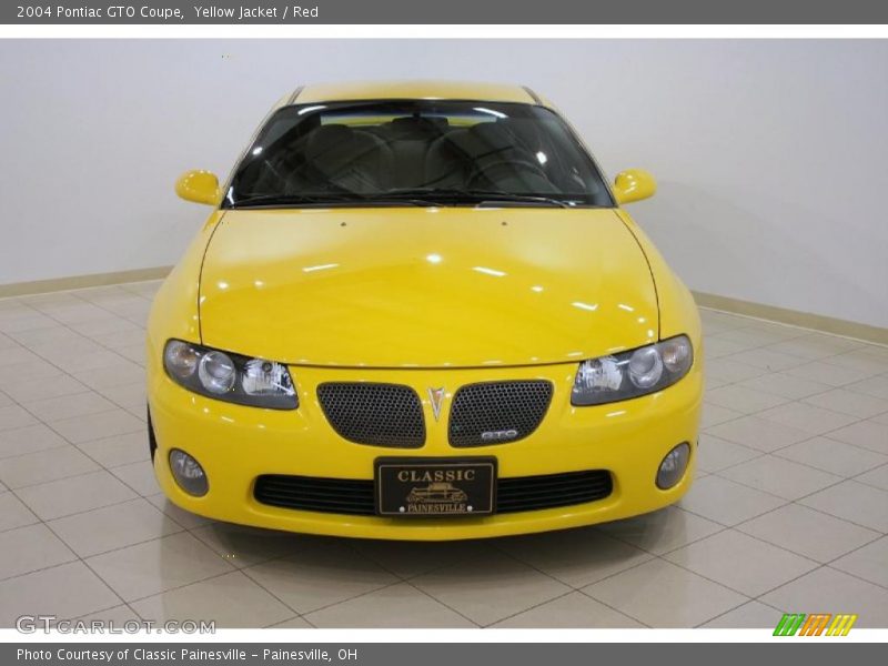 Yellow Jacket / Red 2004 Pontiac GTO Coupe