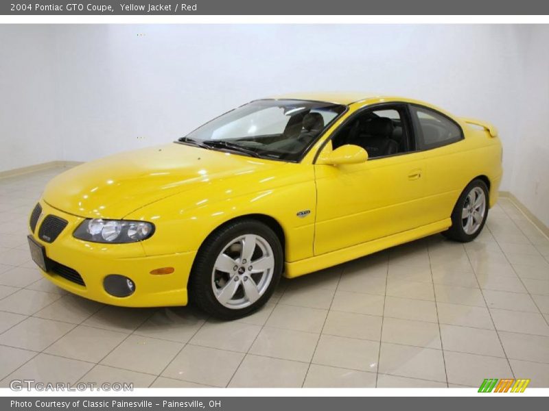 Yellow Jacket / Red 2004 Pontiac GTO Coupe