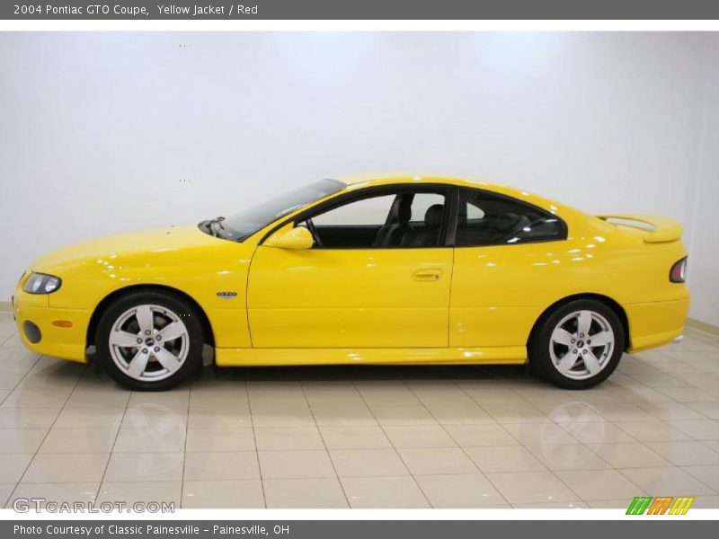 Yellow Jacket / Red 2004 Pontiac GTO Coupe