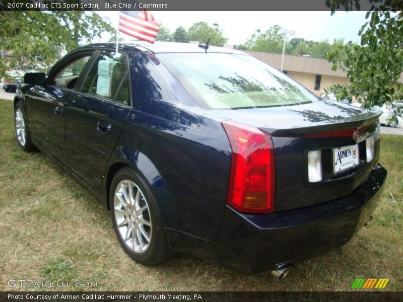 Blue Chip / Cashmere 2007 Cadillac CTS Sport Sedan