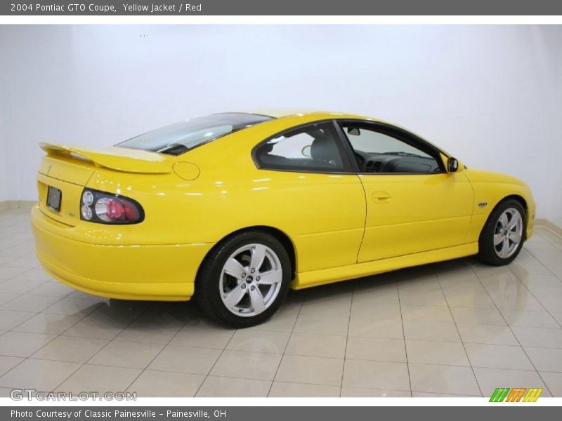 Yellow Jacket / Red 2004 Pontiac GTO Coupe