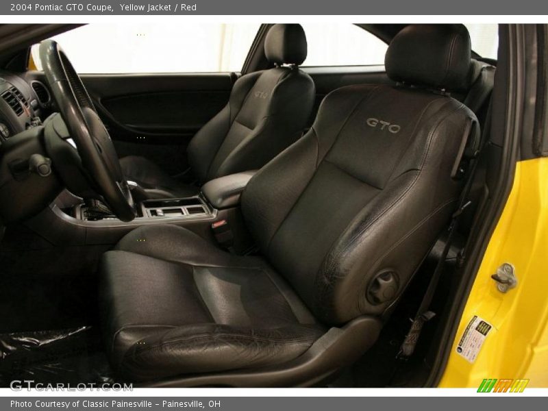 Yellow Jacket / Red 2004 Pontiac GTO Coupe