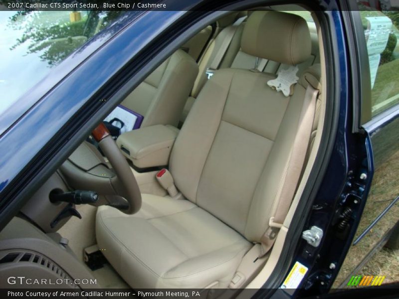 Blue Chip / Cashmere 2007 Cadillac CTS Sport Sedan