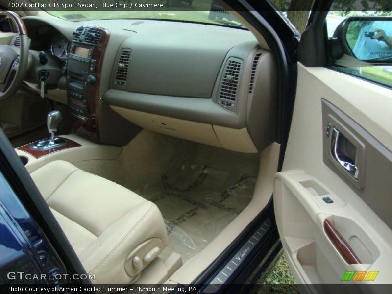 Blue Chip / Cashmere 2007 Cadillac CTS Sport Sedan