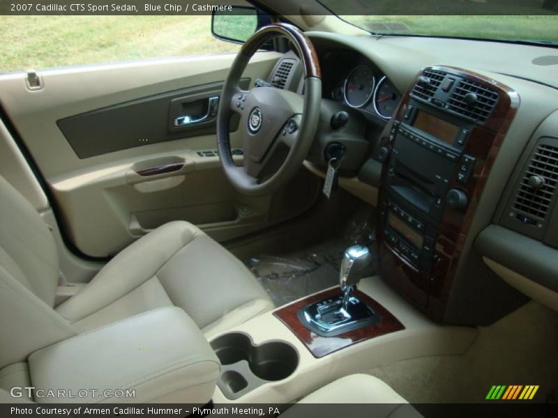 Blue Chip / Cashmere 2007 Cadillac CTS Sport Sedan