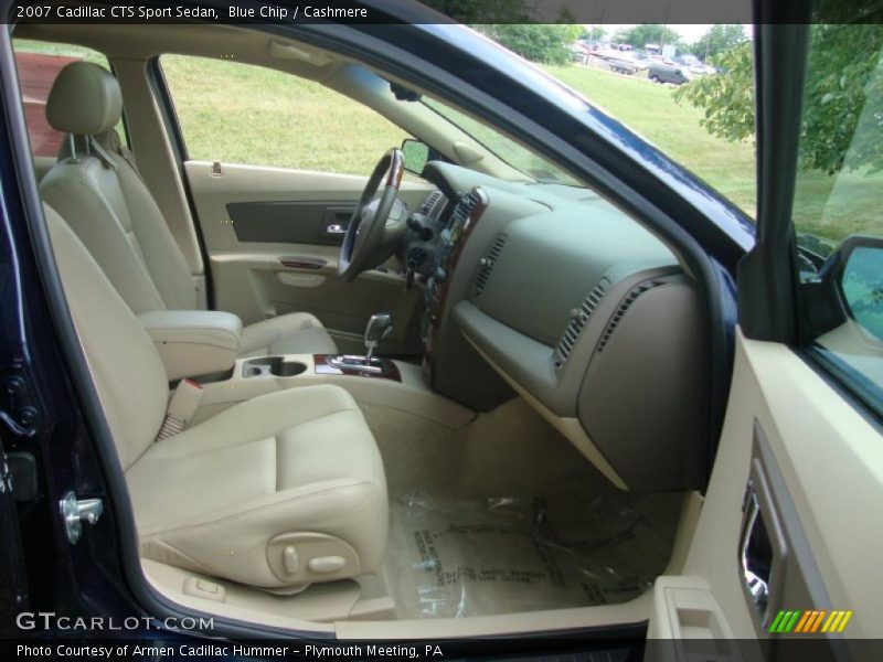 Blue Chip / Cashmere 2007 Cadillac CTS Sport Sedan
