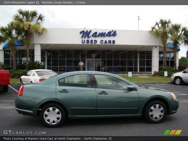 Machine Green Metallic / Creme 2004 Mitsubishi Galant ES
