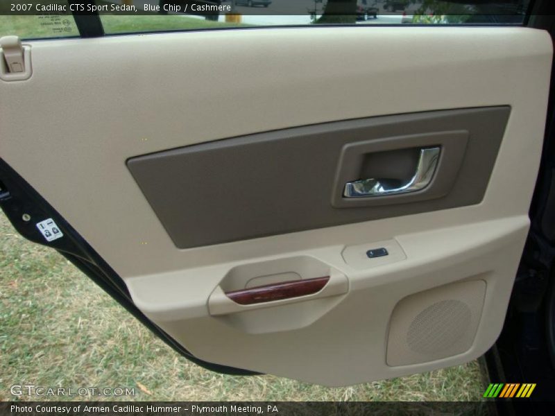 Blue Chip / Cashmere 2007 Cadillac CTS Sport Sedan