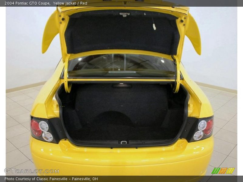 Yellow Jacket / Red 2004 Pontiac GTO Coupe