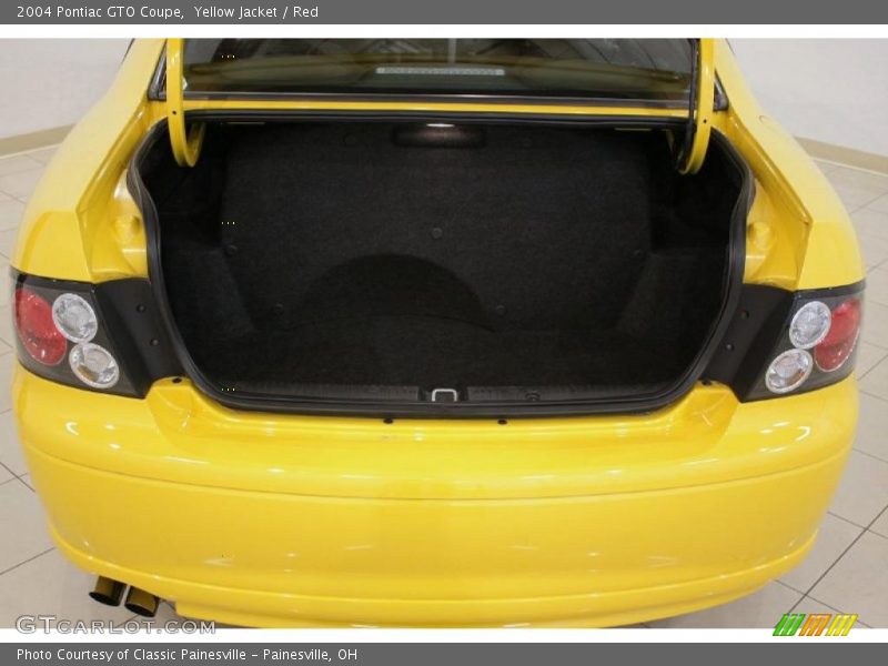 Yellow Jacket / Red 2004 Pontiac GTO Coupe