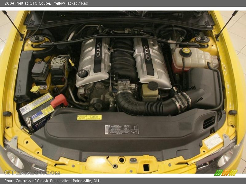 Yellow Jacket / Red 2004 Pontiac GTO Coupe