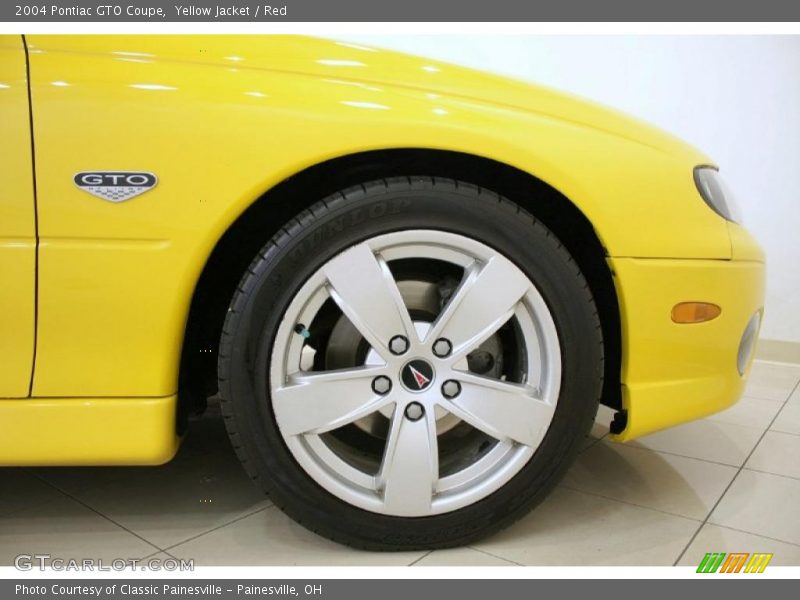 Yellow Jacket / Red 2004 Pontiac GTO Coupe