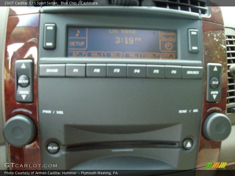 Blue Chip / Cashmere 2007 Cadillac CTS Sport Sedan