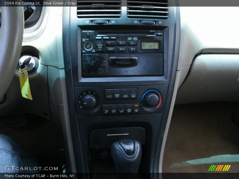 Olive Green / Gray 2004 Kia Optima LX