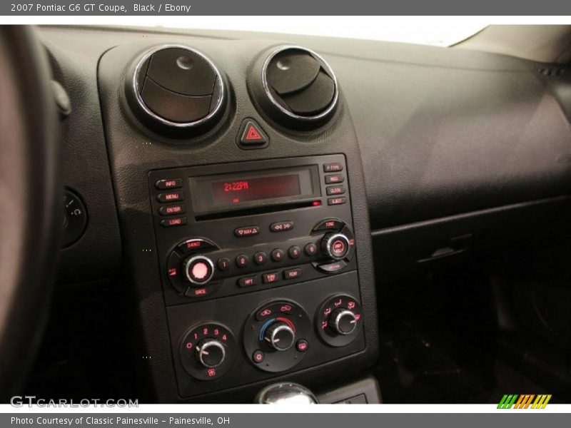Black / Ebony 2007 Pontiac G6 GT Coupe