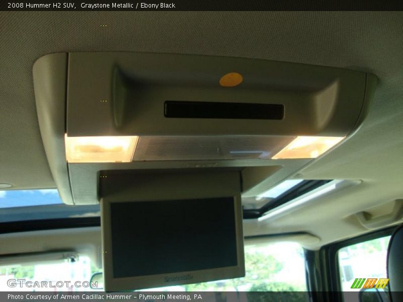 Graystone Metallic / Ebony Black 2008 Hummer H2 SUV