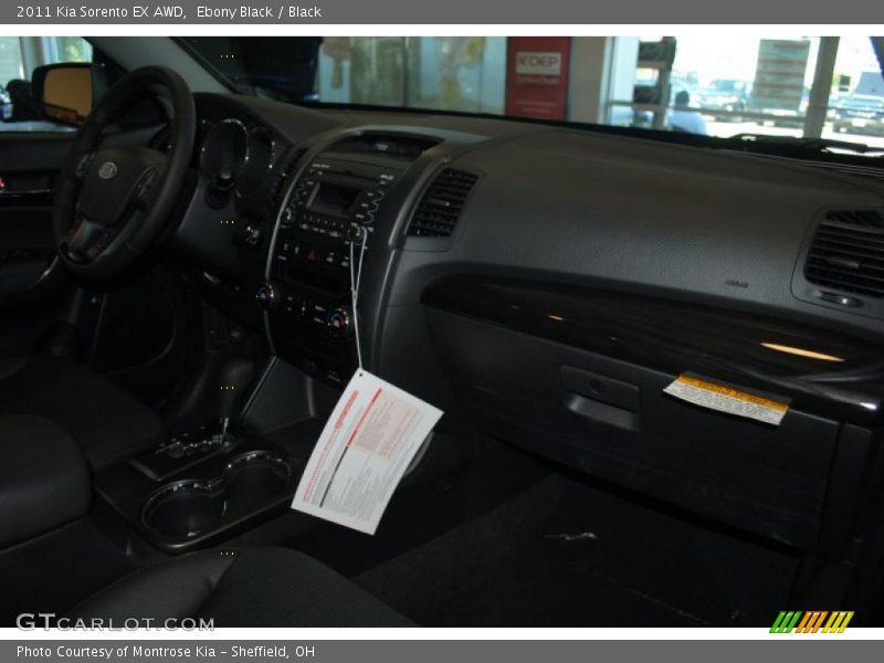 Ebony Black / Black 2011 Kia Sorento EX AWD