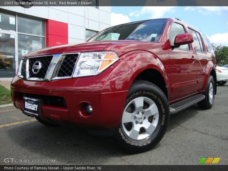 Red Brawn / Desert 2007 Nissan Pathfinder SE 4x4