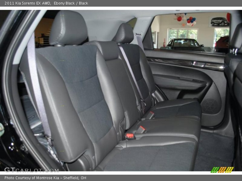 Ebony Black / Black 2011 Kia Sorento EX AWD